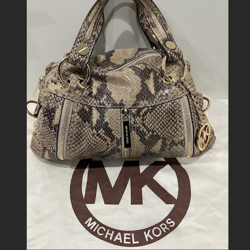 Michael Kors Leather Satchel